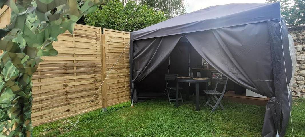 Maison de campagne pour 2 personnes, avec terrasse, animaux acceptés à Mandeville-en-Bessin - 3