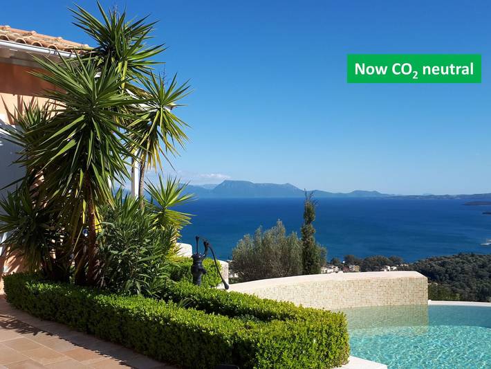 Διαμερίσματα διακοπών για 5 άτομα, με κήπο και ταράτσα καθώς και πισίνα στην Κατούνα