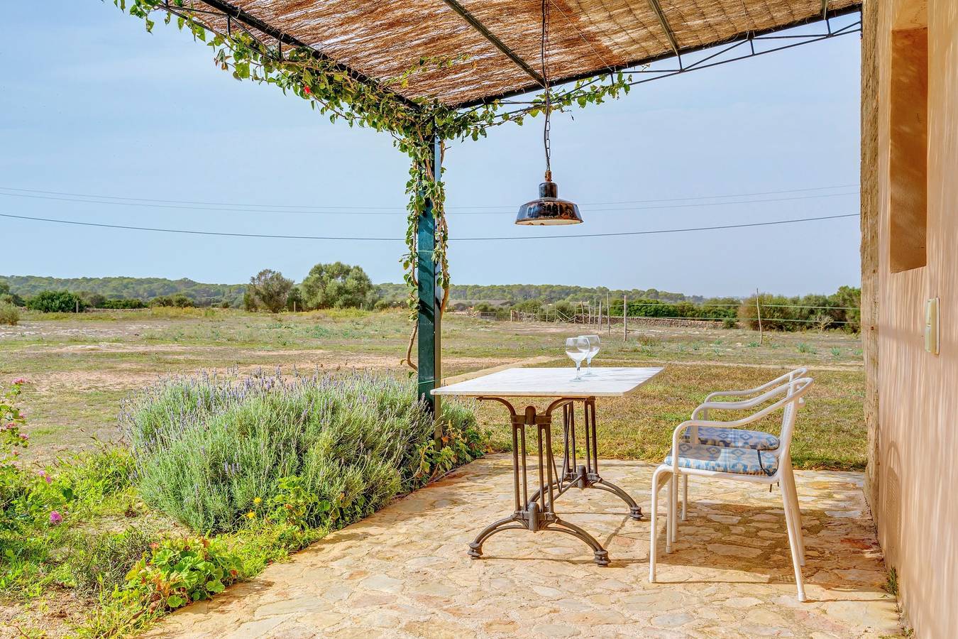 Ferienhaus 'Possessio Sa Barrala Duplex' mit Bergblick und Wlan in Es Trenc, Campos