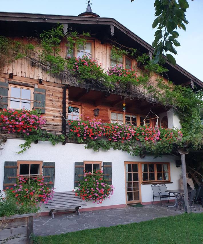 Ferienwohnung für 4 Personen, mit Terrasse und Garten