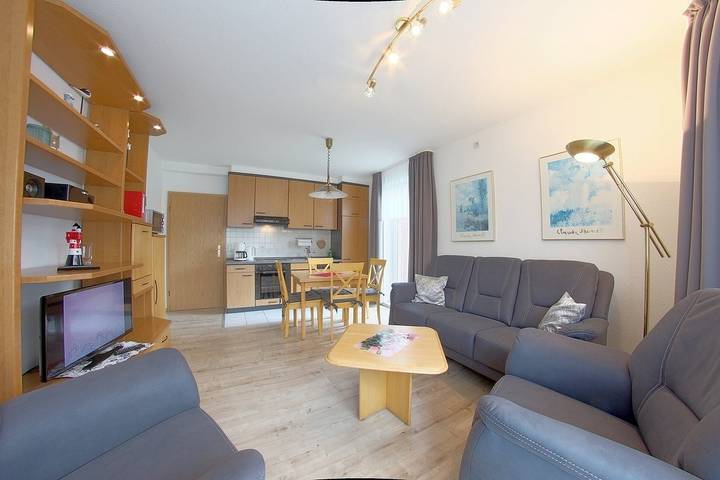 Ferienwohnung für 4 Personen, mit Balkon, mit Haustier an der Nordsee - 3