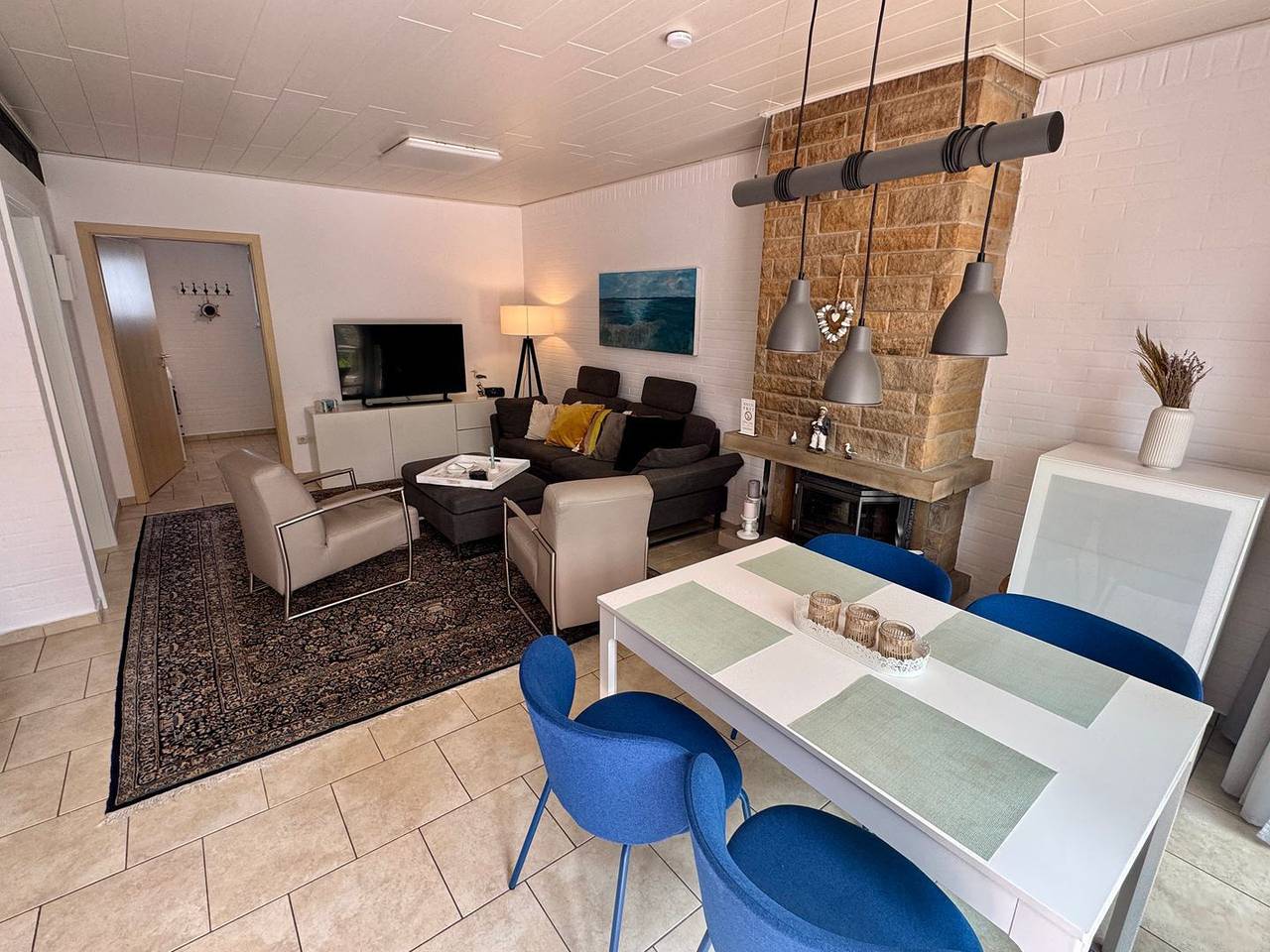 Deichnaher Ferienbungalow in Tossens an der Nordsee. Komfortabel und gemütlich. in Tossens, Butjadingen
