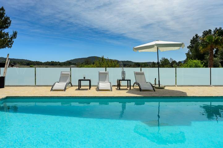 Stunning Loft "Can Maruna" with Mountain View, Wi-Fi, Garden, Terrace & Pool in Sant Joan de Labritja, North Ibiza