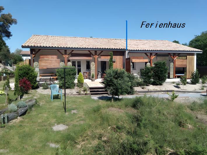 Maison de vacances pour 2 personnes, avec jardin à Vielle-Saint-Girons