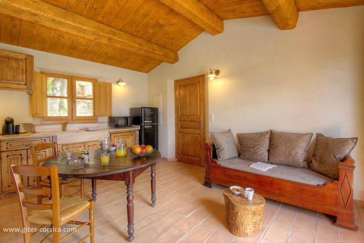 Gîte für 2 Personen, mit Pool und Terrasse auf Korsika - 4