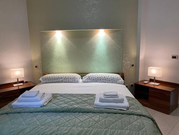 Chambre d’hôte pour 4 personnes, avec Terrasse ainsi que Jardin et Vue à Itri