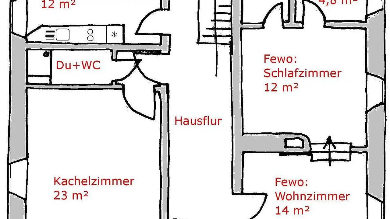 Ganze Ferienwohnung, Ferienwohnung für 2 Personen (35 m²) in Moselkern in Burg Eltz, Moselkern