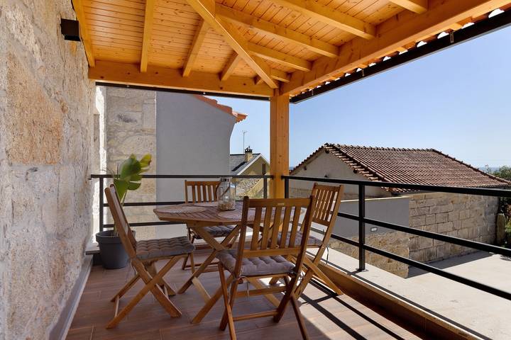 Ferienhaus mit meerblick für 4 Personen, mit Balkon und Garten in Portugal - 2