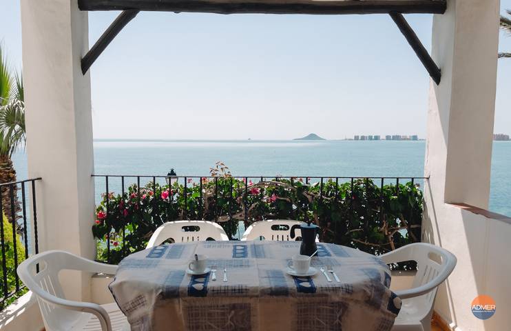 Apartamento para 5 personas, con jardín y terraza en La Manga