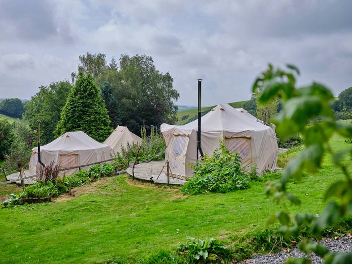 Glamping for 2 people in Exmoor