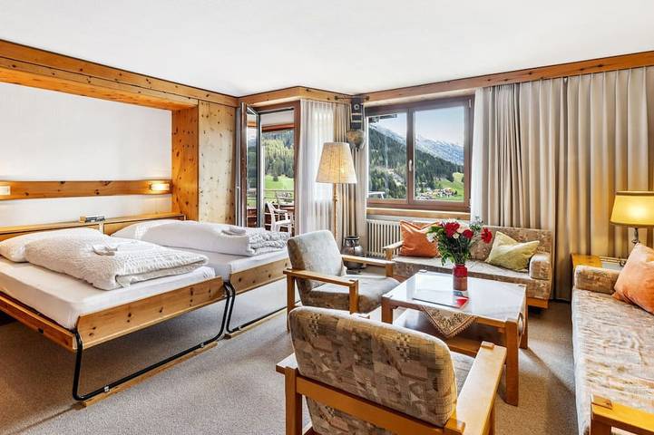 Ganze Wohnung, Guardaval Apt 508 in Flüelapass, Davos