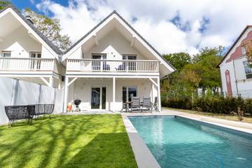 Ferienhaus für 6 Personen, mit Balkon und Sauna in Sellin
