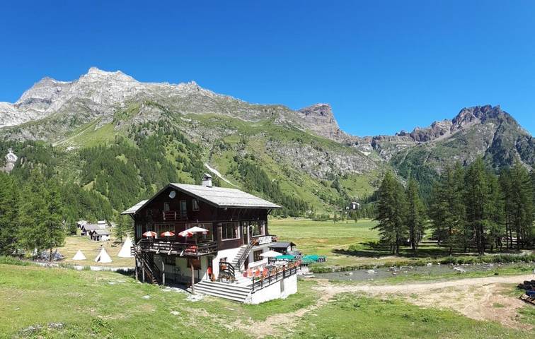 Gîte pour 5 personnes, avec Terrasse et Vue dans Alpe Devero