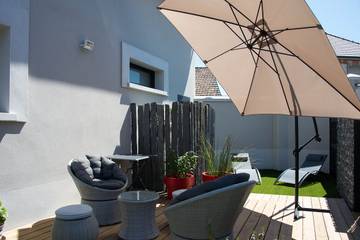 Gîte pour 4 personnes, avec jardin et terrasse à Prunay