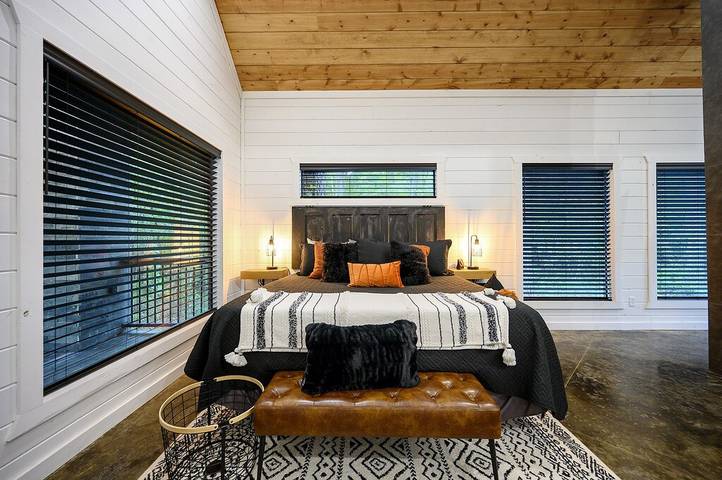 Log cabin for 2 people, with terrace and hot tub in Broken Bow