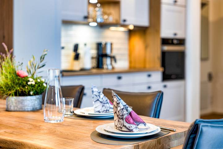 Ferienwohnung für 6 Personen, mit Terrasse und Garten sowie Sauna in Langenhorn - 4