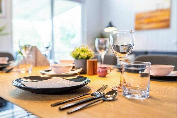 Ferienhaus für 4 Personen, mit Garten und Terrasse