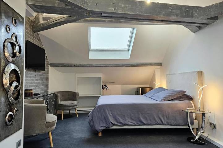 Gîte pour 4 personnes, avec piscine et jardin à Pierry - 3