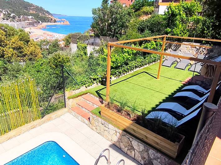 Ferienhaus für 8 Personen, mit Balkon und Garten in Tossa de Mar