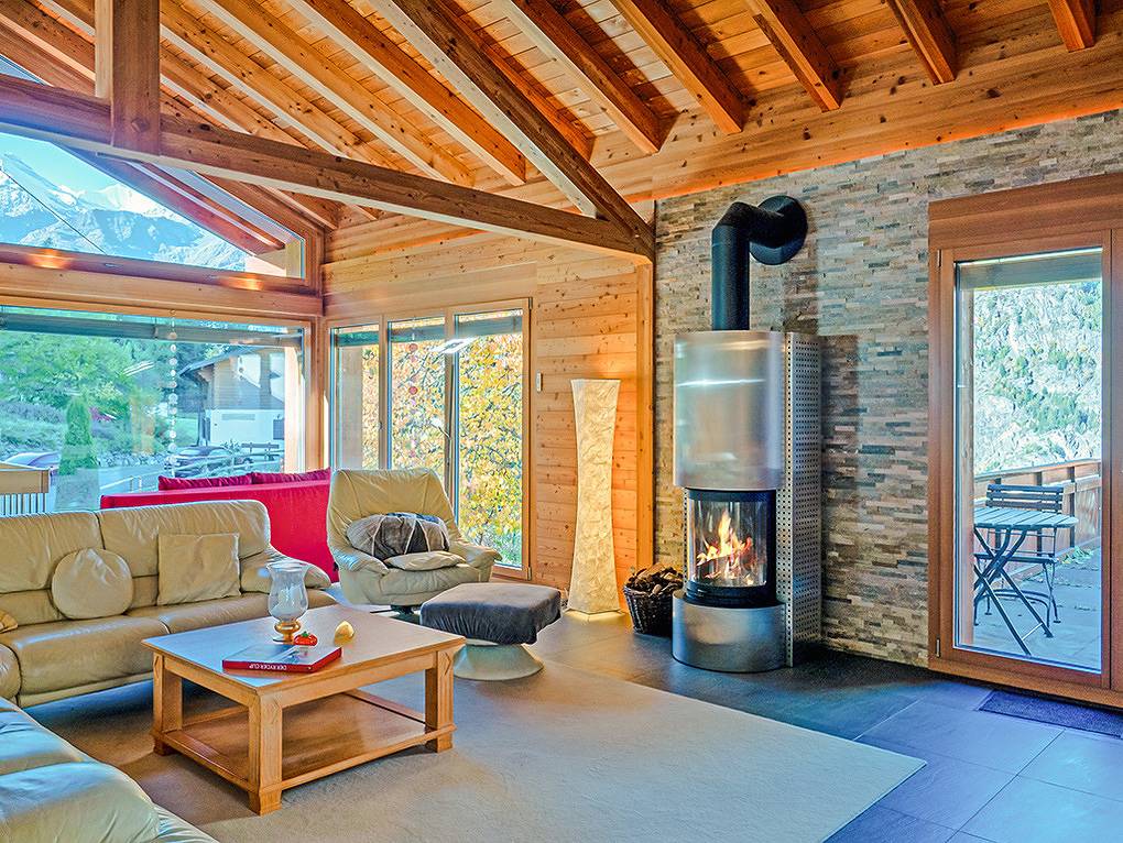 Maison de vacances pour 11 personnes avec balcon in Grächen, Alpes valaisannes