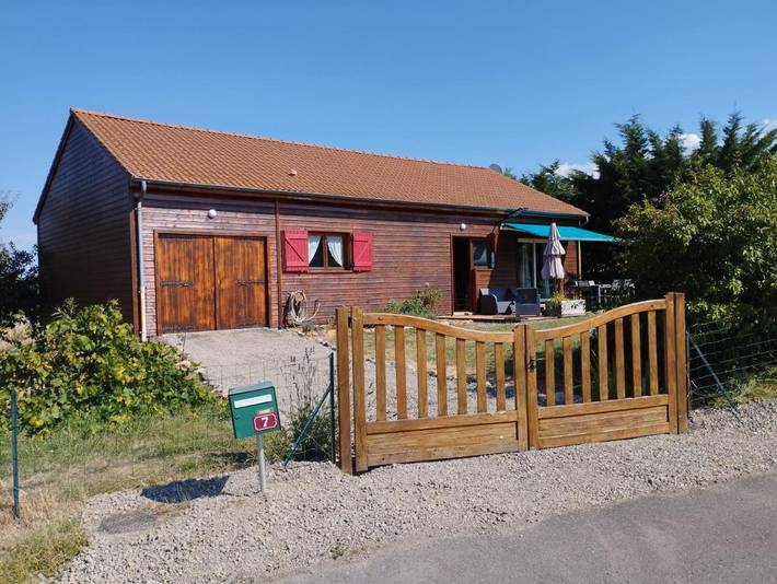 Maison de vacances pour 6 personnes, avec Terrasse ainsi que Jardin et Vue