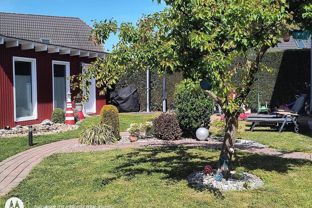 4* Fh mit Garten, Spielplatz, Sauna, Fitness, 2 Sz, Kü mit Geschirrspüler in Ludorf, Müritz
