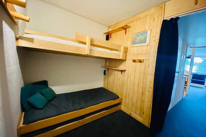 Ganze Wohnung, Wohnung 4 Personen voll nach Süden Zugangswege in Arc 1800, Bourg-Saint-Maurice
