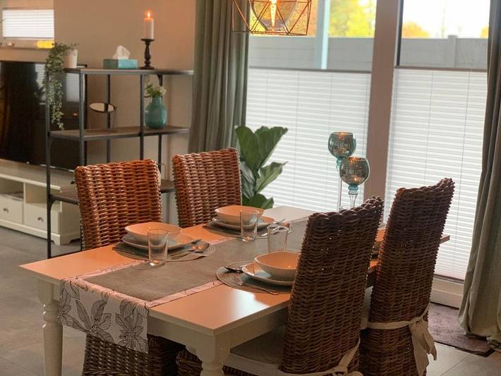 Ferienwohnung für 4 Personen, mit Terrasse und Garten in Flensburg