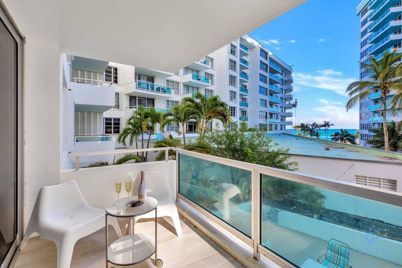 Apartamento entero, Apartamento de vacaciones para 5 personas con balcón in Miami Beach, Florida