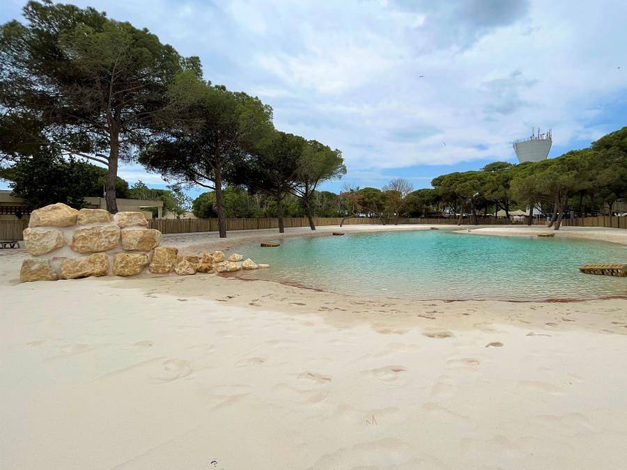 Camping La Tamarissière - Tienda de lona y madera 4 personas - Tienda de lona y madera in La Tamarissière, Agde