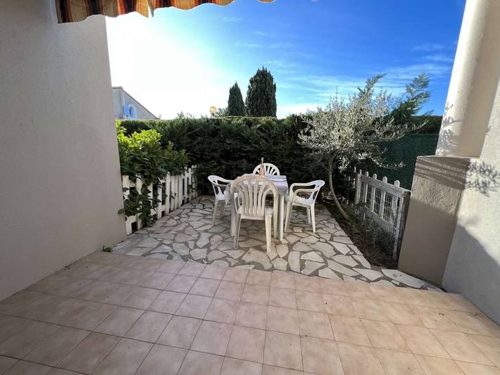 Studio für 4 Personen, mit Terrasse und Pool in Valras-Plage - 3