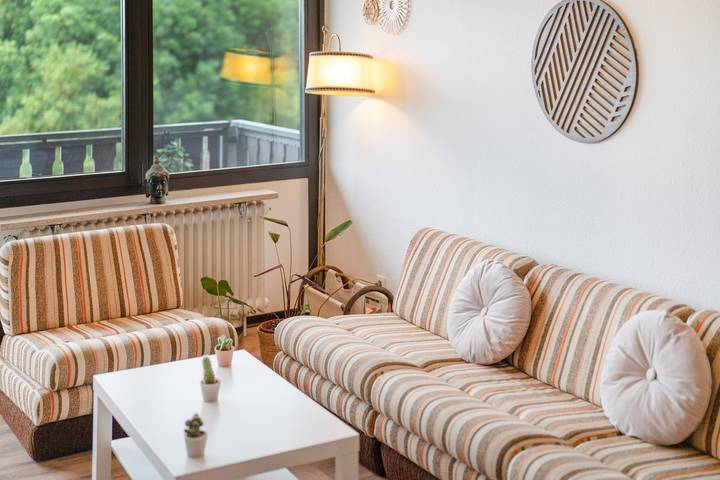 Ganze Wohnung, Apartment 'Schmuckkästle' mit Bergblick, Gemeinschaftsgarten und Wlan in Sasbachwalden, Mittlerer Schwarzwald