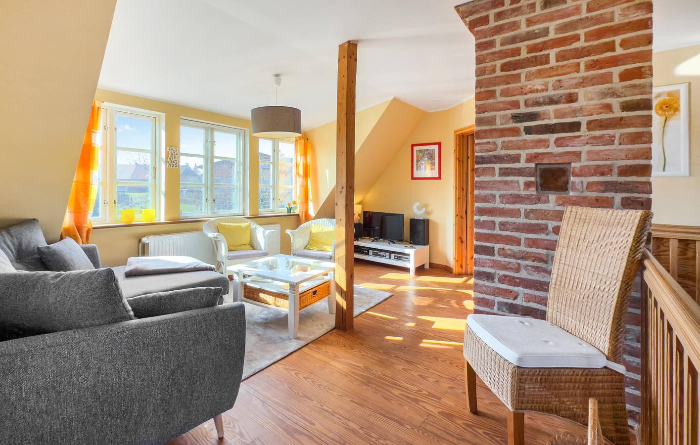 Terrassenwohnung mit Parkplatz und Internet in Thandorf, Nordwestmecklenburg (Wismar und Umgebung)