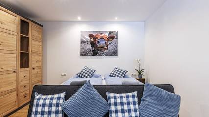 Ferienwohnung für 2 Personen, mit Garten und Terrasse sowie Ausblick in Vorarlberg