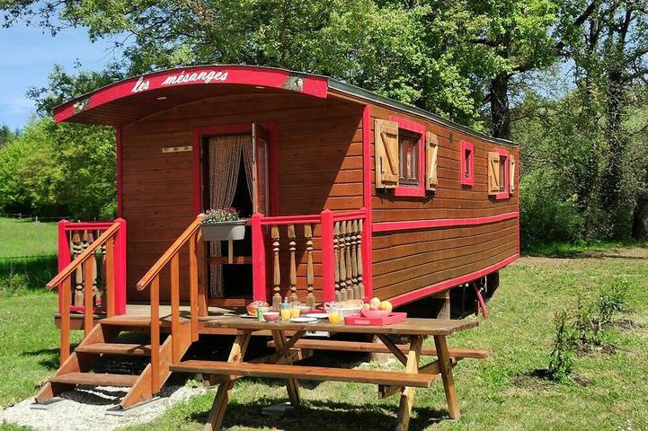 Mobil home pour 4 personnes à Sainte-Foi