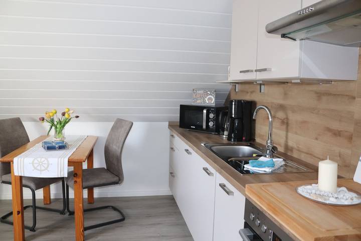 Appartement de vacances entier, Appartement de vacances pour 2 personnes avec terrasse in Werdum, Arrondissement de Wittmund