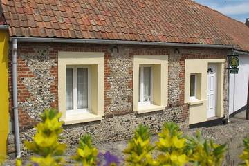 Gîte pour 6 personnes, avec terrasse et jardin, animaux acceptés à Widehem