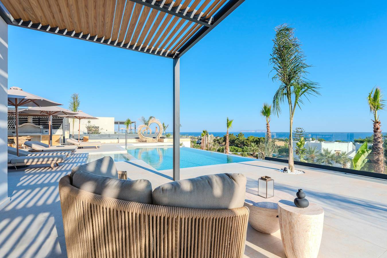 Nysa Luxury villa 3 in Iraklio-Heraklion en omgeving