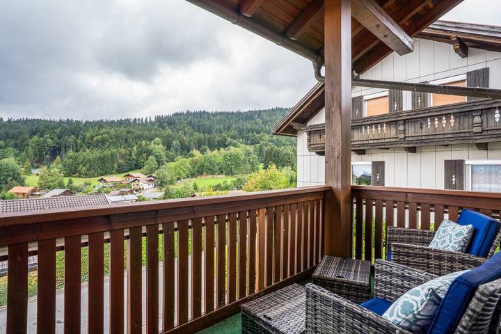 Entire apartment, Zellertalblick Holiday Apartment with Balcony in Bodenmais, Eastern Bavaria