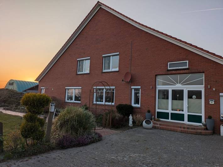 Ferienwohnung für 3 Personen, mit Garten in Halbemond