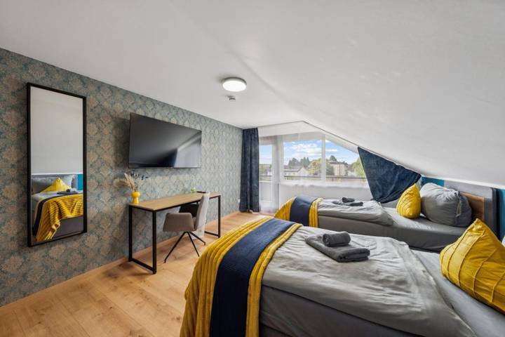 Ferienwohnung für 7 Personen, mit Balkon und Ausblick in Walldürn
