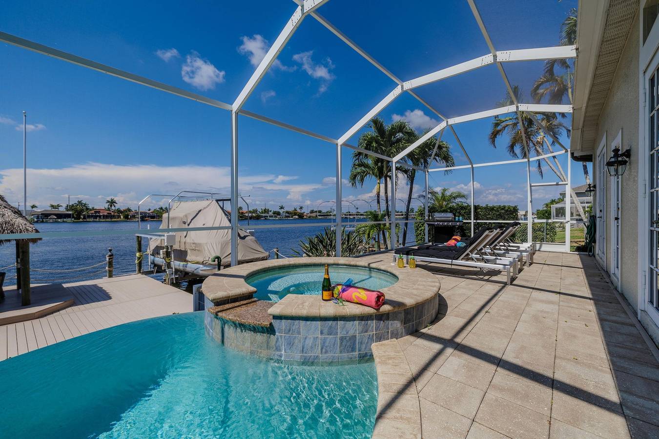 Serenity Lake in Cape Coral in Cape Coral, Southwest Florida