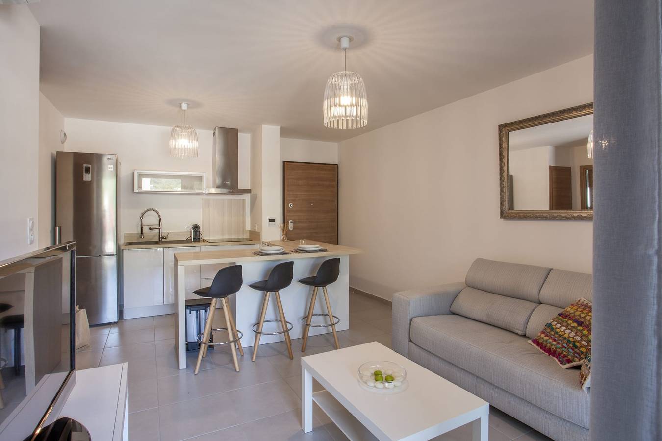Apartamento entero, Casa Luna – Appartement contemporain au cœur de Borgo in Borgo, Región de Bastia