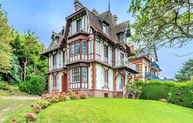 Maison de vacances pour 10 personnes, avec Terrasse à Villerville