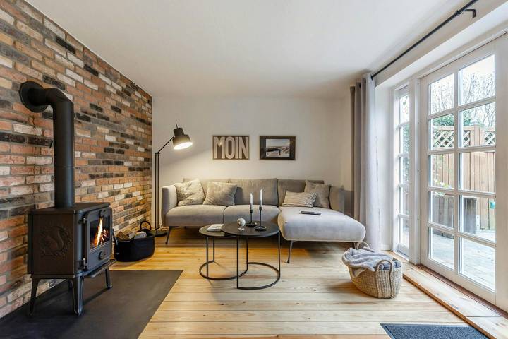 Ferienhaus für 4 Personen, mit Terrasse und Garten sowie Sauna in Gammendorf