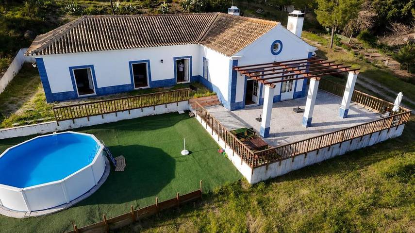 Casa de férias para 8 pessoas, com Varanda e Jacuzzi e ainda Terraço and Jardim em Coruche