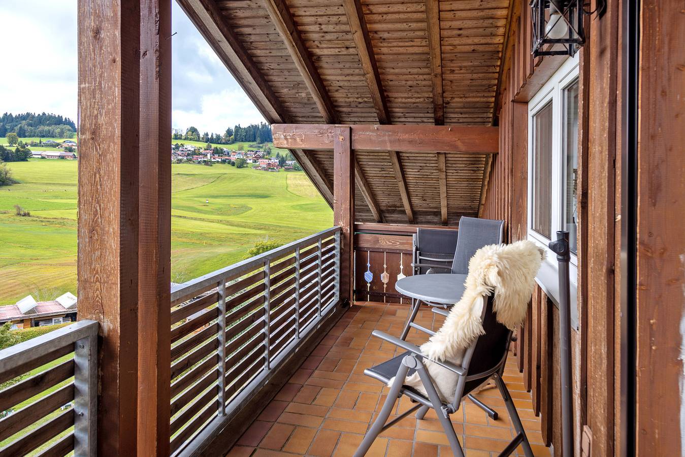 Ganze Wohnung, Apartment 'Elfi' mit Gemeinschaftsgarten, Balkon und Wlan in Oberreute, Bayerisch Schwaben