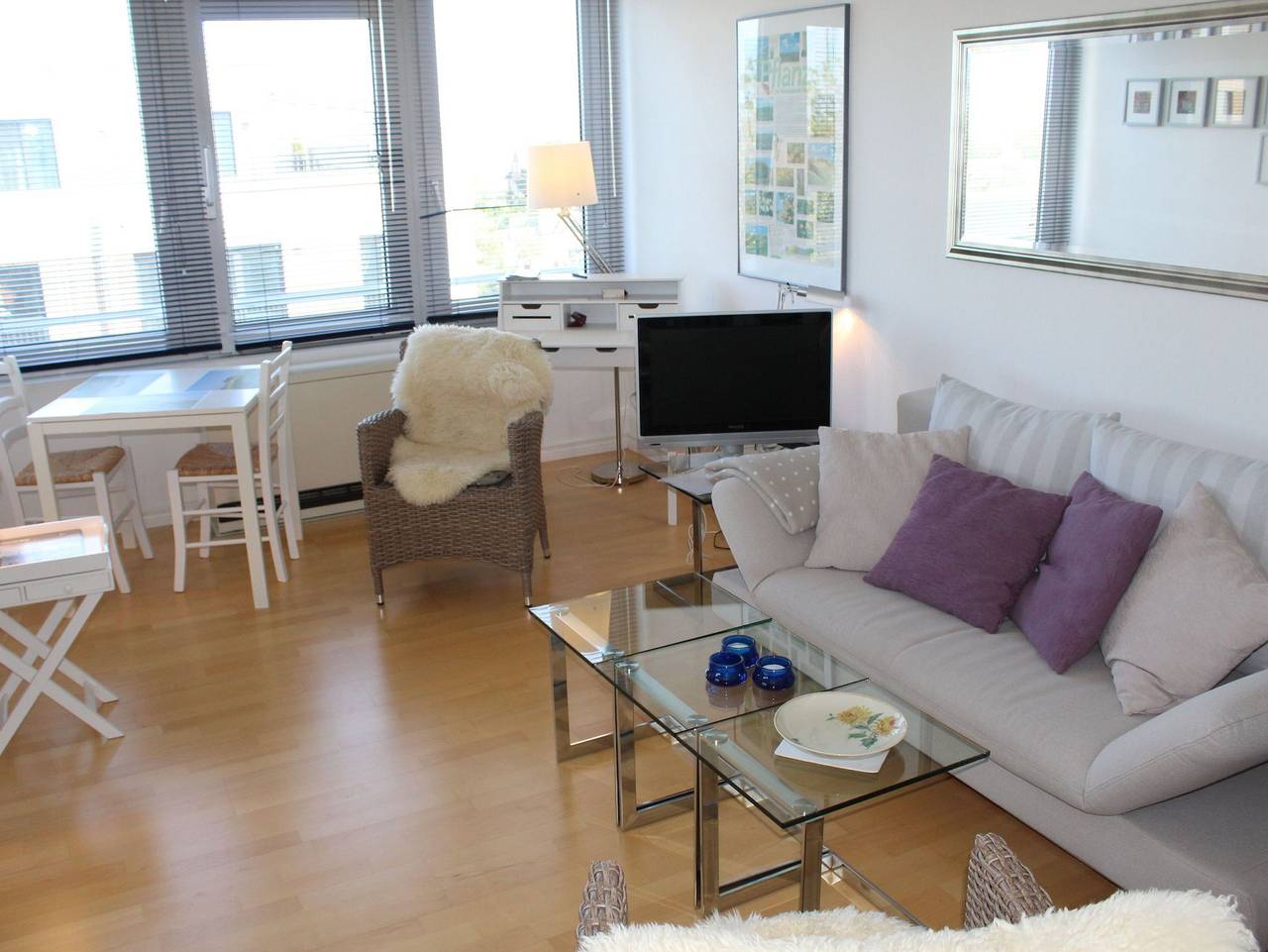 Ganze Ferienwohnung, Fewo Nordseepanorama - Nordseepanorama in Nordstrand (Gemeinde), Nordstrand