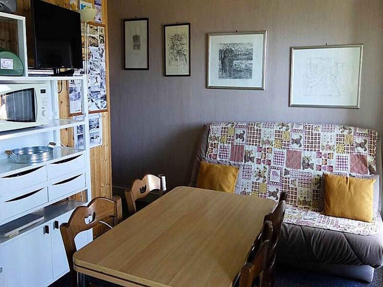 Apartamento entero, 3 Habitaciones para 6 Personas in Huez, Parque Nacional de los Ecrins