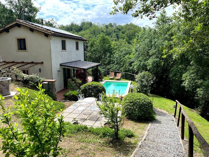 Villa im Grünen Civico 2 in Uzzano in Uzzano, Provincia di Pistoia